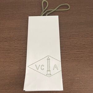van Cleef and Arpels paper bag with cotton handles